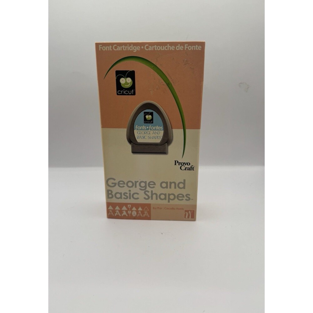 Cricut Cartridge "George and Basic Shapes" 29-0025 Provo Craft